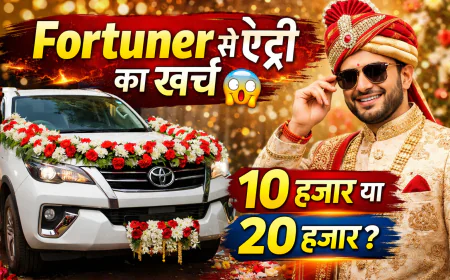 शादी में दूल्हे की एंट्री के लिए किराए पर मिल जाएगी Toyota Fortuner? जानिए पूरा खर्च और छुपे हुए चार्ज