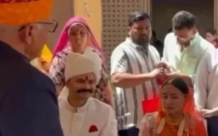 1 रुपये का शगुन, बिना दहेज की शादी IPS अंशिका-केके बिश्नोई ने समाज को दिया बड़ा संदेश, सादगी और संस्कारों से जीता दिल..