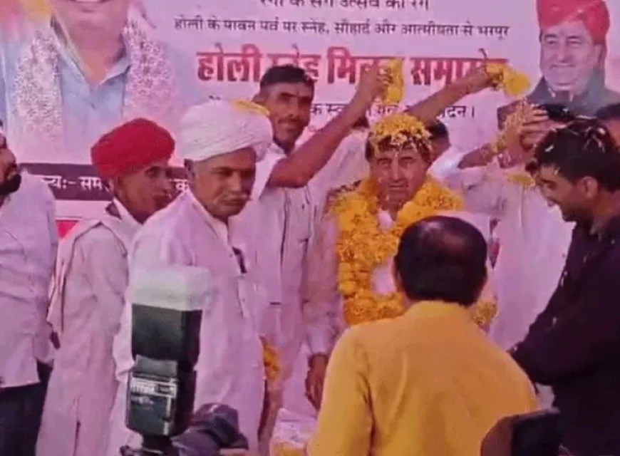 मंत्री विश्नोई ने बुजुर्गों-युवाओं संग लगाए ठुमके, गमछा घुमाया: बोले- बालोतरा जिले में शामिल होने की खुशी, भजनलाल सरकार की घोषणाओं से भी उत्साह