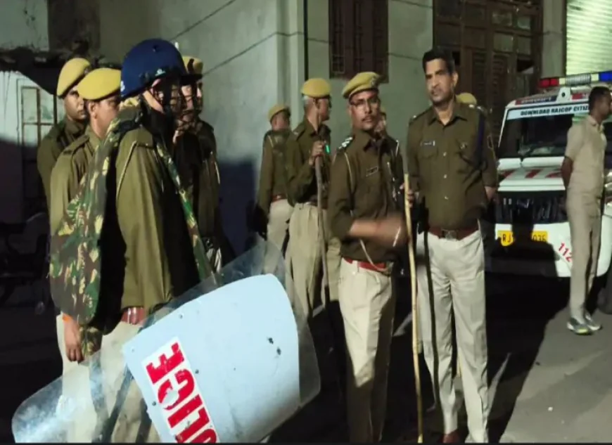 टोंक में दो समुदायों के बीच पथराव: अफवाह फैलने के बाद हुई झड़प, 7 लोग गिरफ्तार, इलाके में तनाव का माहौल