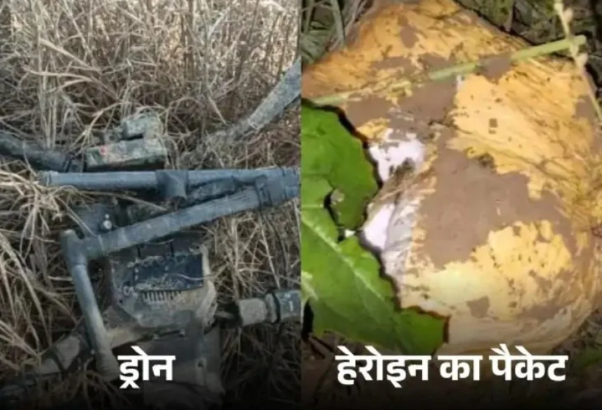 श्रीगंगानगर में 5 साल में 6 अरब रुपये की हेरोइन तस्करी: पाकिस्तान से ड्रोन के जरिए आ रही खेपें, पंजाब होकर वापस टुकड़ों में लौट रही; पुलिस ने बनाई स्पेशल QI DT और SIT टीमें