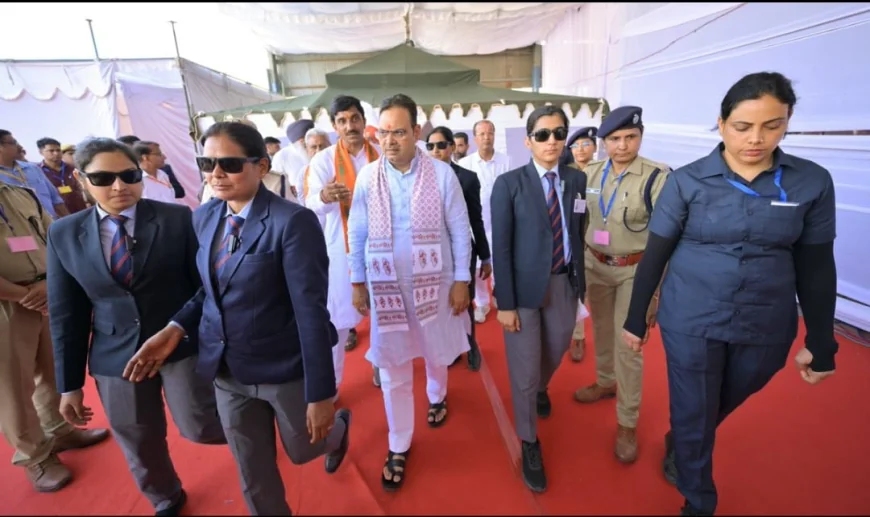 राजस्थान के मुख्यमंत्री भजनलाल शर्मा ने अंतरराष्ट्रीय महिला दिवस पर महिला अधिकारियों को सौंपी अपनी सुरक्षा की कमान