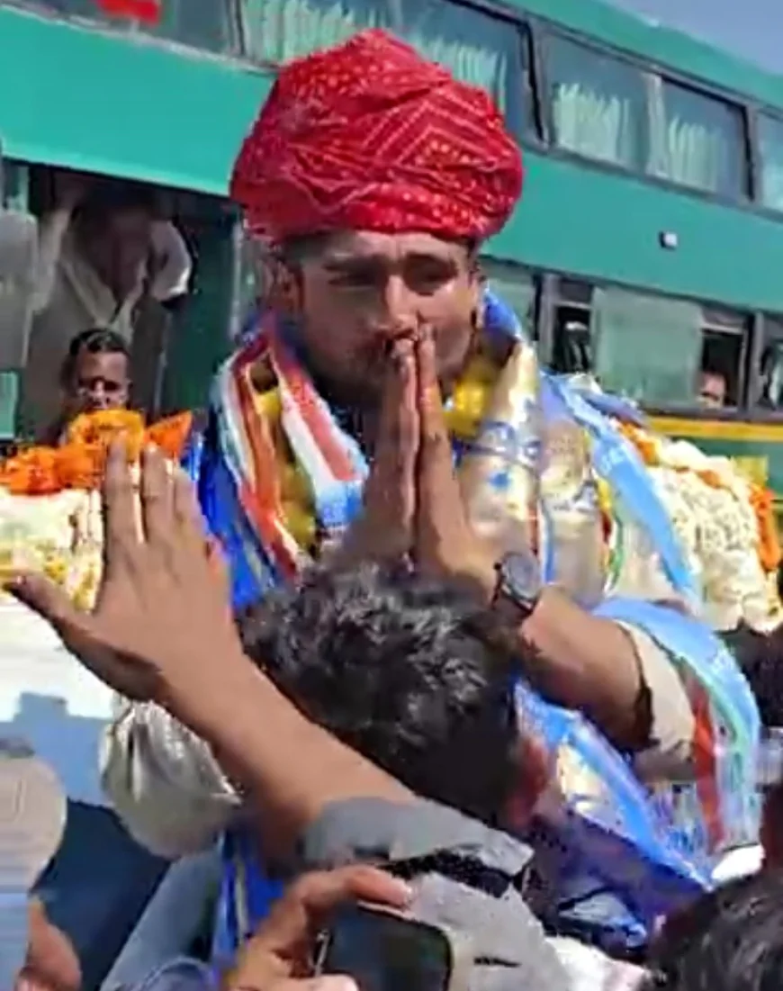 विनोद जाखड़ बोले- छात्रहितों के लिए जेल जाना इनाम जैसा है: तभी NSUI का राष्ट्रीय अध्यक्ष बना; केंद्र और राजस्थान सरकार छात्रसंघ चुनाव से डर रही हैं