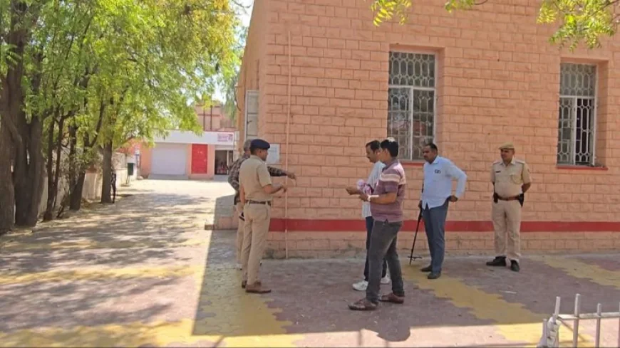 बाड़मेर के प्रधान डाकघर को बम से उड़ाने की धमकी, डॉग स्क्वॉड और बम निरोधक दस्ता पहुंचा मौके पर