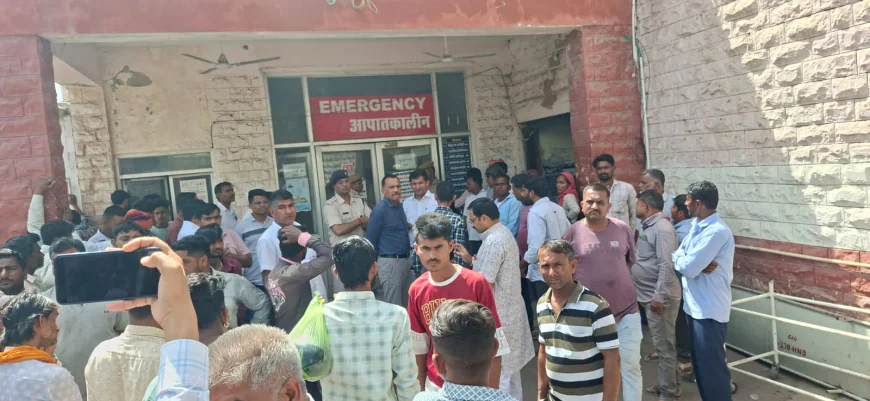 बालोतरा औद्योगिक क्षेत्र में दर्दनाक हादसा: कपड़ा फैक्ट्री के स्लज टैंक सफाई के दौरान तीन मजदूरों की मौत, जहरीली गैस से दम घुटा – जांच शुरू, परिजन रोते-बिलखते अस्पताल पहुंचे