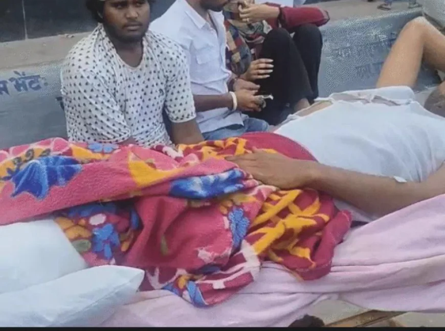 जयपुर के सवाई मानसिंह अस्पताल (SMS) के ट्रोमा सेंटर में मरीजों की परेशानी: पैर कटने के बावजूद इलाज के लिए धनवंतरी ओपीडी के चक्कर काटने पड़ रहे