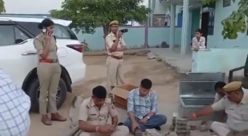 खैरथल-तिजारा पुलिस की बड़ी कार्रवाई: फॉर्च्यूनर से बरामद हुए डेढ़ करोड़ रुपये कैश, दिल्ली निवासी आरोपी हिरासत में