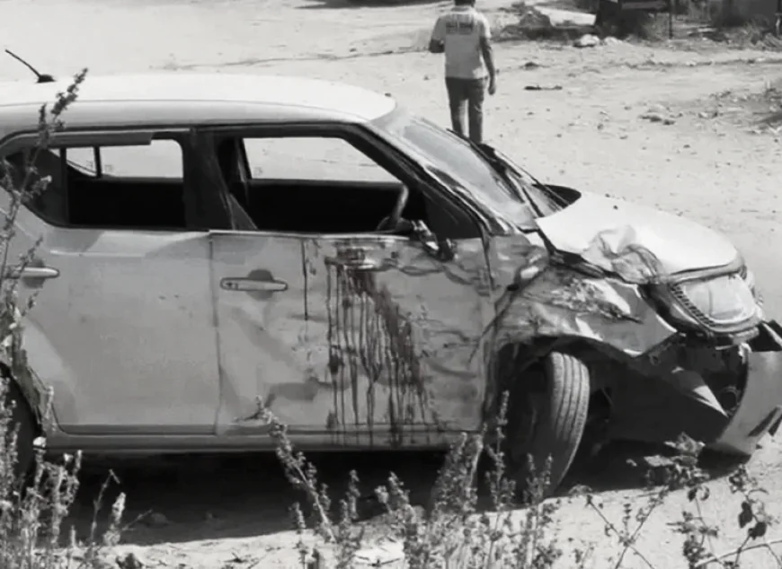 उदयपुर में दर्दनाक सड़क हादसा: बीजेपी नेता के दामाद की मौत, कार 12 फीट गहरे गड्ढे में गिरी; दोस्त घायल, सुखेर के हनुमानजी मंदिर टर्न पर 14 दिनों में दूसरी मौत