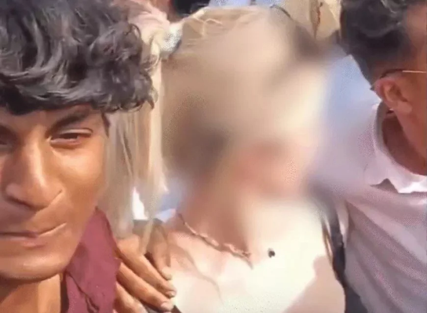 जयपुर में विदेशी महिला टूरिस्ट से छेड़छाड़: सेल्फी लेने के बहाने गले में हाथ डाला, वीडियो बनाकर सोशल मीडिया पर वायरल किया