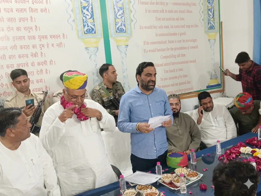 मकराना दौरे पर हनुमान बेनीवाल का डबल अटैक: 1.15 करोड़ के विकास कार्यों की घोषणा, मंच से नरेंद्र मोदी पर साधा निशाना