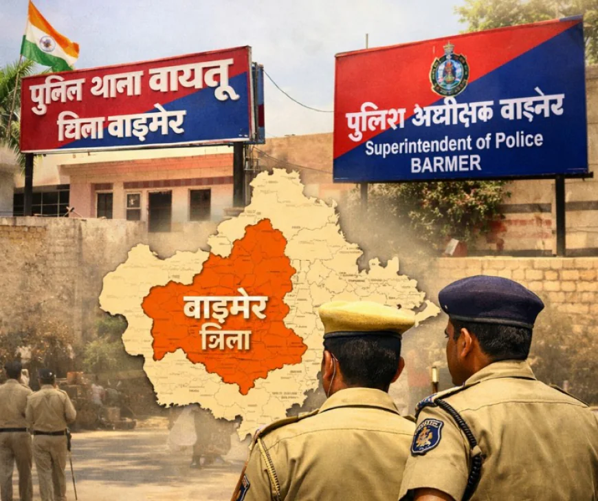 पुलिस प्रशासन में बड़ा बदलाव: बायतू थाना और वृत कार्यालय अब बाड़मेर जिले के अधीन