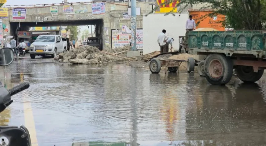 बाड़मेर में नालियों की सफाई नहीं, सड़कों पर बह रहा गंदा पानी: शिकायतों के बावजूद कार्रवाई नहीं, मोहल्लेवासी परेशान