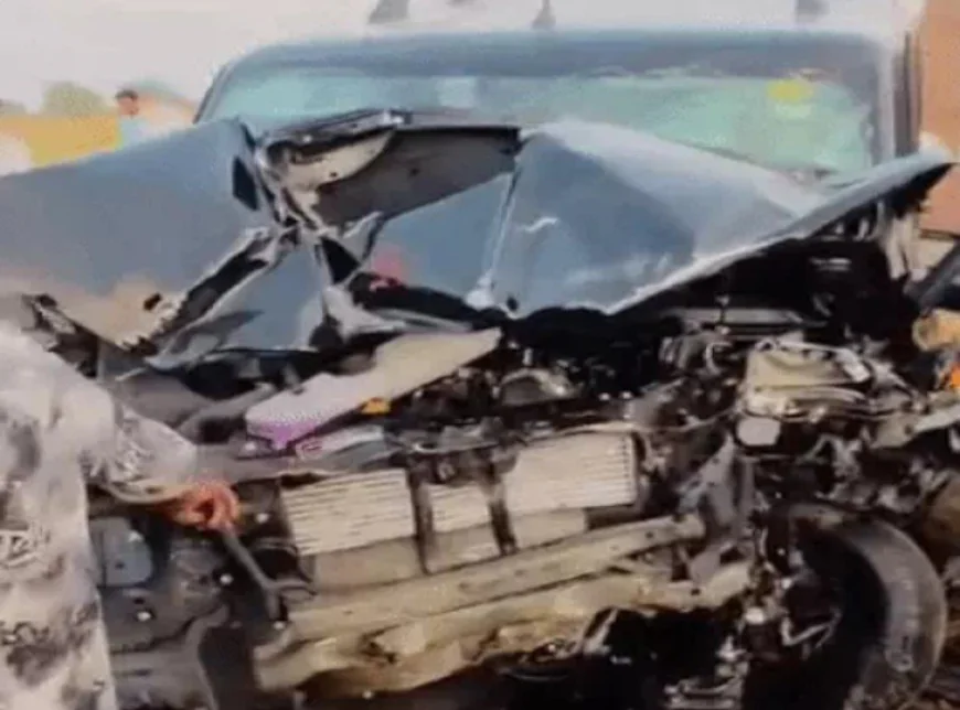 हनुमानगढ़ में भीषण सड़क हादसा: स्कॉर्पियो और क्रूजर की आमने-सामने भिड़ंत में 3 महिलाओं की मौत, 22 घायल