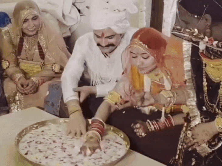 राजस्थान के IPS के.के. विश्नोई और अंशिका वर्मा शादी के बंधन में बंधे, जोधपुर में हुआ भव्य रिसेप्शन