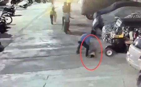 वसई में मानवता को शर्मसार करने वाली क्रूर घटना: पिता से विवाद का बदला 4 साल के मासूम बच्चे से लिया, पैर पकड़कर जमीन पर पटका और लोहे की रॉड से सिर मारा