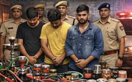 कैफे की आड़ में चल रहे अवैध हुक्का बार पर जोधपुर पुलिस का शिकंजा!