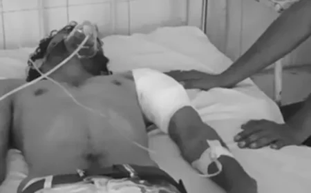 दिनदहाड़े घर में घुसकर सोते युवक पर फायरिंग, जयपुर रेफर किया: कंधे में लगी गोली, कई दिनों से जान से मारने की धमकियां