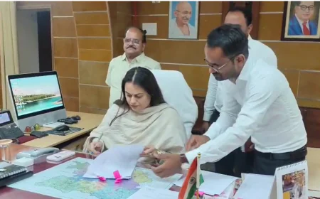 टोंक में नई जिम्मेदारी संभालती आईएएस टीना डाबी, जनता के बीच पहुंचाएंगी राज्य की योजनाएं