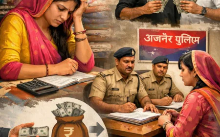 महिला कपड़ा व्यापारी से 94 लाख की ठगी: चाइना में डॉलर भुगतान का झांसा देकर नकद राशि हड़प ली; दो भाइयों पर अजमेर पुलिस में FIR दर्ज