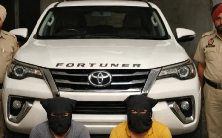 फॉर्च्यूनर से ड्रग्स तस्करी का खुलासा: दो आरोपी गिरफ्तार, अफीम दूध और एमडीएमए बरामद