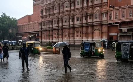 राजस्थान में अचानक मौसम का कहर! ओलावृष्टि और तेज हवाओं की संभावना, जानिए पूरा मामला
