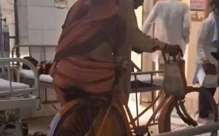 अस्पताल में हुआ ऐसा किस्सा, जिसने सबको हैरान कर दिया! बुजुर्ग ने किया कुछ ऐसा – वीडियो वायरल