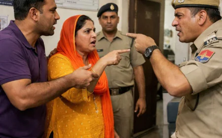 थाने में भाजपा महिला नेता से बदसलूकी, कॉन्स्टेबल पर गंभीर आरोप: शिकायत दर्ज कराने पहुंची तो मिली धमकी