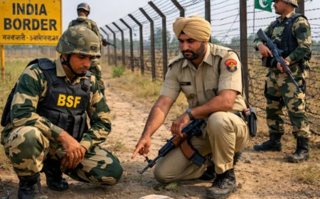 बॉर्डर पर लगातार दूसरे दिन हेरोइन बरामद, ड्रोन के जरिए तस्करी का शक; 1.5 किलो हेरोइन मिली