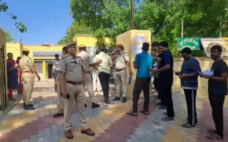 अखरोट लेकर पहुंची SI कैंडिडेट को नहीं मिली एंट्री: 55KM सफर बेकार, पाली में 66.75% उपस्थिति