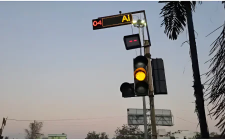 अब आपको लाल बत्ती पर बेवजह नहीं रुकना होगा!  AI ने संभाली ट्रैफिक की कमान… अब नहीं लगेगा लंबा जाम!