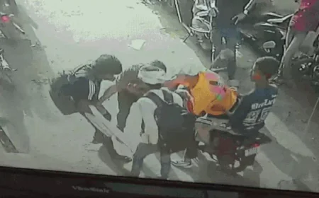 गले लगने के बहाने जेब साफ, बाइक सवार तीन बदमाशों ने मजदूर को बनाया निशाना