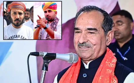 “भाटी vs रावणा विवाद: सिंगर छोटू सिंह की तारीफ के बाद MLA रविंद्र सिंह भाटी को नसीहत, जानें क्या बोले BJP प्रदेशाध्यक्ष मदन राठौड़”