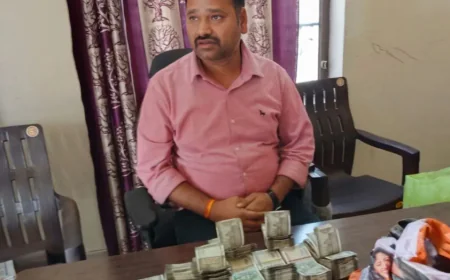 ट्रेन से घर लौट रहा था अधिकारी… बैग खुला तो उड़ गए होश! करौली में 3.70 लाख के साथ बड़ा खुलासा