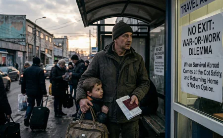 “No Exit: War-or-Work Dilemma—When Survival Abroad Comes at the Cost of Safety, and Returning Home Is Not an Option”