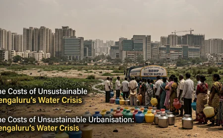 The Costs of Unsustainable Urbanisation: Bengaluru’s Water Crisis....
