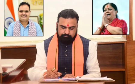 “बिहार में सत्ता बदलाव का असर राजस्थान तक: सम्राट चौधरी के CM बनने पर भजनलाल-वसुंधरा ने जताई खुशी”