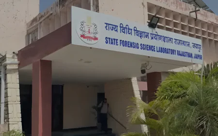 राजस्थान FSL में DNA किट खरीद घोटाला: 8 करोड़ की गड़बड़ी से हिला सिस्टम, 4 अधिकारी हटाए गए