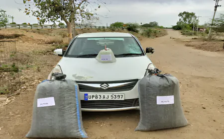 लग्जरी कार का राज खुला तो मचा हड़कंप… अंदर था ऐसा माल कि देखकर पुलिस भी दंग!