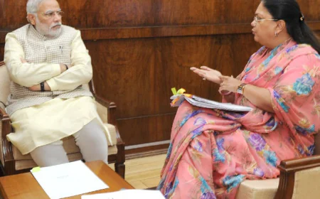 वसुंधरा राजे की 'बगावत' या बड़ी साजिश? PM मोदी के भाषण से पहले सोशल मीडिया पर मची खलबली!