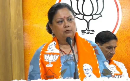 वायरल पत्र पर वसुंधरा राजे का पलटवार ‘सांच को आंच नहीं’, महिला आरक्षण पर सरकार के साथ मजबूती से खड़ी दिखीं”