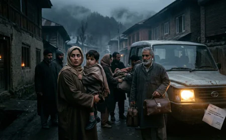 जब आधी रात की एक चिट्ठी ने दरवाज़ा खटखटाया… और सुबह होने से पहले एक परिवार को अपनी पूरी दुनिया पीछे छोड़नी पड़ी