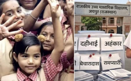 राजस्थान में ‘सार्थक नाम अभियान’ फिलहाल रुका विवाद के बाद शिक्षा विभाग ने पीछे खींचे कदम, अब माता-पिता पर छोड़ा फैसला!