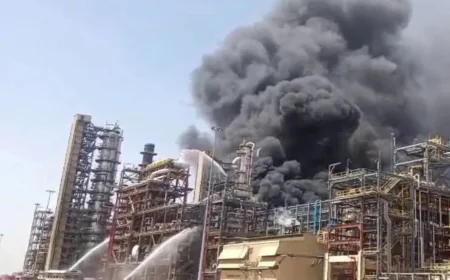 उद्घाटन से ठीक पहले रिफाइनरी में आग… 2 घंटे पहले हुआ था निरीक्षण, आखिर ऐसा क्या हुआ कि आग भड़क उठी? जानिए पूरा मामला…