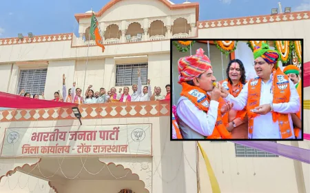 राजस्थान BJP में बड़ा बदलाव की आहट: 9 जिलों में ऐसे दफ्तर खुले कि बदल सकती है पूरी राजनीति की तस्वीर