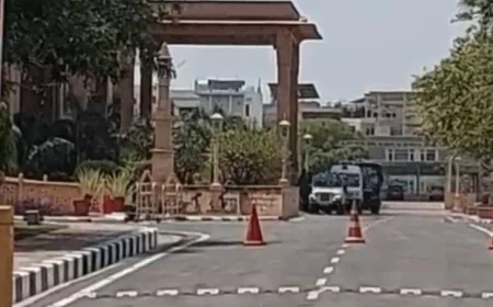 राजस्थान विधानसभा को बम से उड़ाने की धमकी, 1 बजे आत्मघाती हमले की चेतावनी; सुरक्षा एजेंसियां अलर्ट पर
