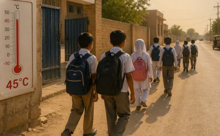 भीषण गर्मी के चलते बालोतरा में स्कूलों का समय बदला, कक्षा 1 से 8 तक के विद्यार्थियों को राहत