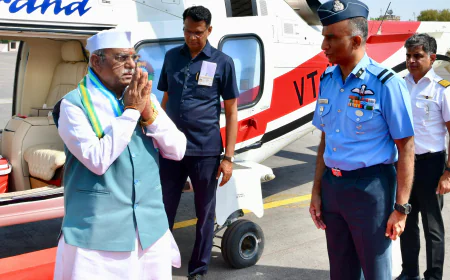 जोधपुर में राज्यपाल का ग्रैंड स्वागत! गार्ड ऑफ ऑनर के बीच दीक्षांत समारोह में शामिल होंगे हरिभाऊ बागडे..