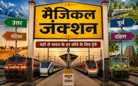 India Travel: एक ऐसा रेलवे स्टेशन, जहाँ से मिलती हैं देश के हर कोने की ट्रेन—जानिए “मैजिकल जंक्शन” का राज
