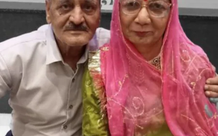 राधा-कृष्ण जैसा प्रेम जोधपुर में पत्नी के जाने के 24 घंटे में पति ने भी तोड़ा दम...