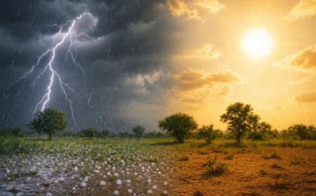 मौसम का ऐसा खतरनाक बदला मिज़ाज… कहीं आग जैसी गर्मी तो कहीं आसमान से बरसी आफत, जानिए पूरी खबर